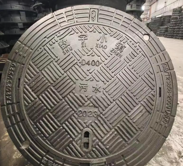 元氏球墨铸铁防沉降井盖展示